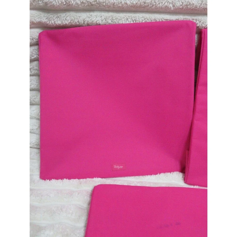 5 - Thirty-One 31 Your Way Square Cube Lid Replacement Pink Storage Bin Cover